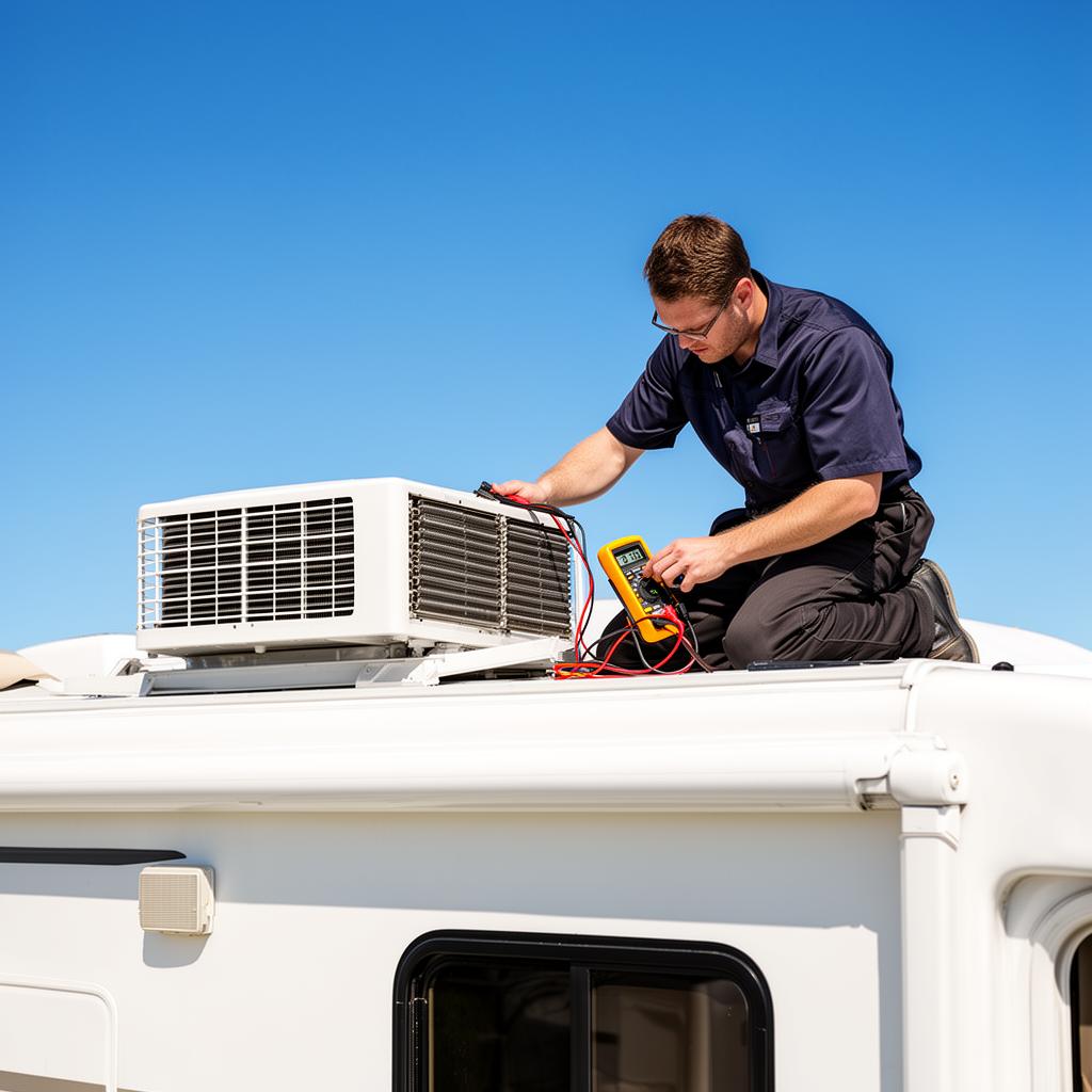 Rooftop A/C Unit Inspection