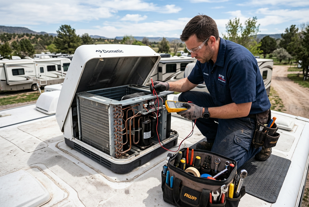 Rooftop A/C Unit Inspection
