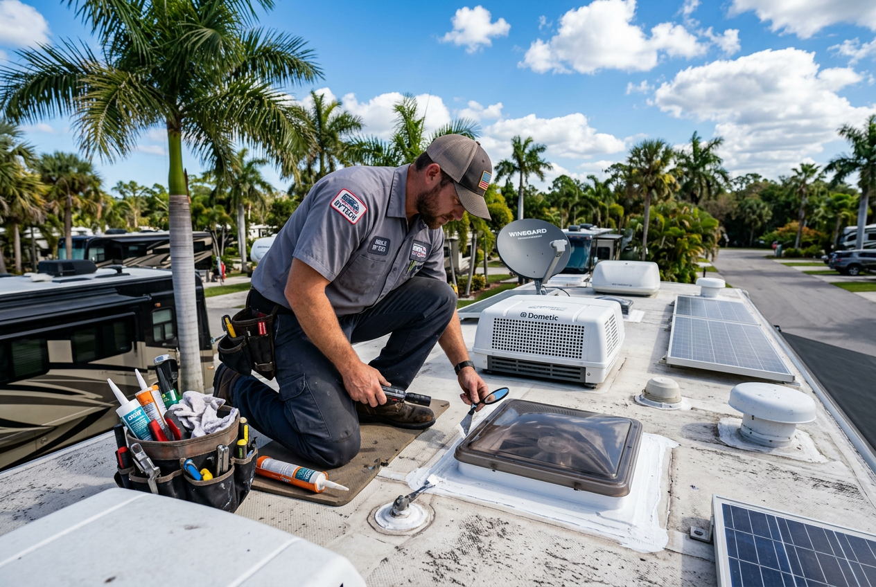RV Roof & Exterior Inspection